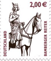 Bamberger Reiter als Briefmarke