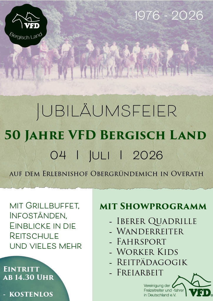 Jubiläumsfeier Plakat